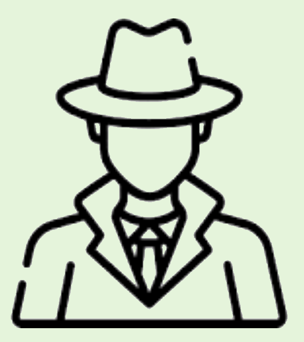 Detective illustration representing analysis